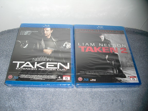 TAKEN 1+2 (Liam Neeson) BD, UUSIA