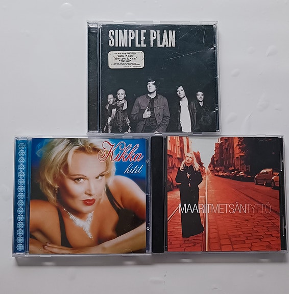 CD Levyt + C Kasetti Maarit, Simple Plan