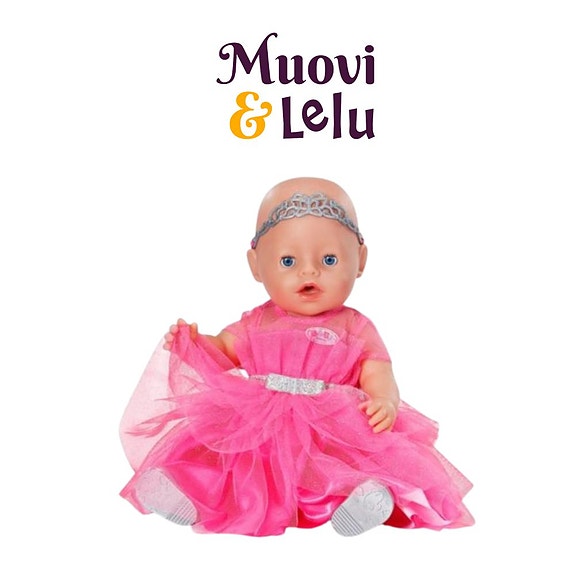 Baby Born asu 43 cm prinsessamekko 23,90 €