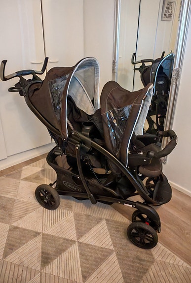 Mathématiques Poussette Double Graco Quattro Tour Duo Occasion