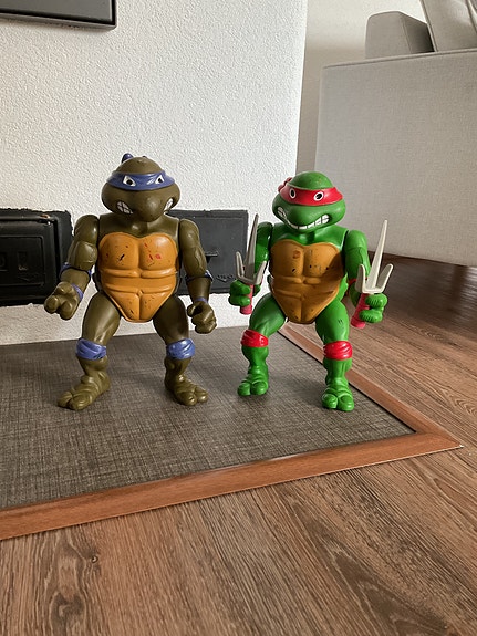 Teenage Mutant Ninja Turtles figuurit (1989), Donatello ja Raphael