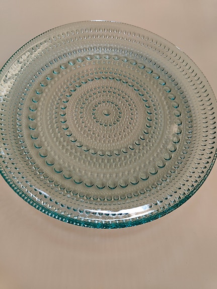 Kastehelmi lautanen 17 cm