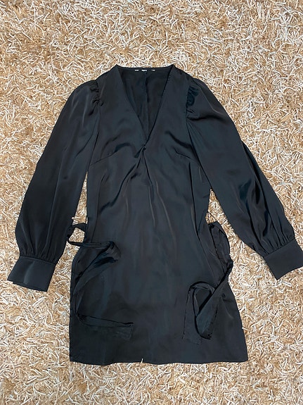 Mekko, juhlamekko, party dress, musta, S, uusi