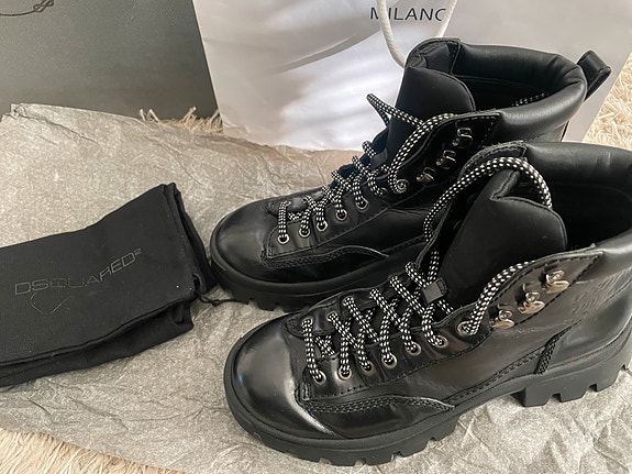 DSquared2 military combat boots #42 Unisex