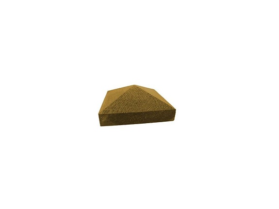 Tolpanhattu Pyramidi K380 123x123x50mm 100 mm tolpalle, 2 eri väriä - Vihreä