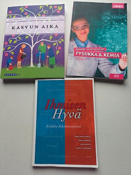 Lähihoitajan oppikirjat