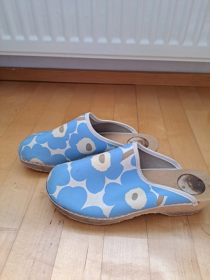 Marimekko Unikko puukengät 40