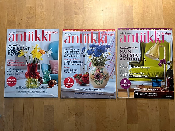 Antiikki & Design Aikakauslehti 2017