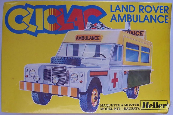 Land Rover Ambulanssi  Heller rakennussarja uusi