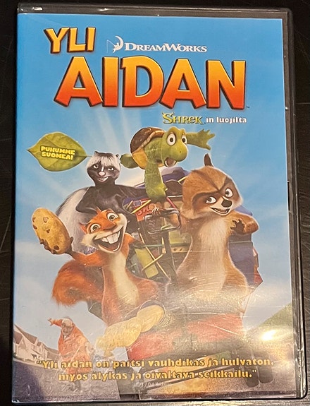 Yli aidan DVD