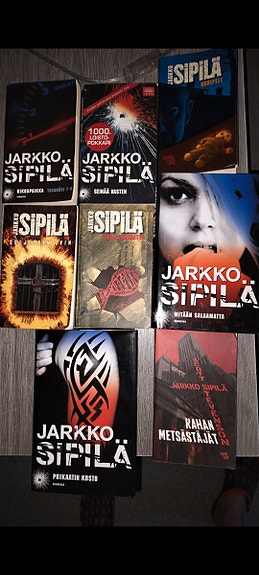 Jarkko sipilä kirjat + Reijo mäki