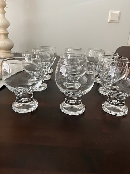 Vintage Arabia juomalasit 12 kpl