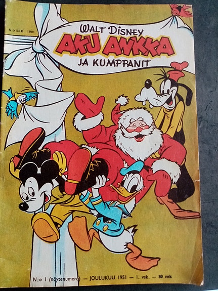 "Aku Ankka joulukuu 1951"