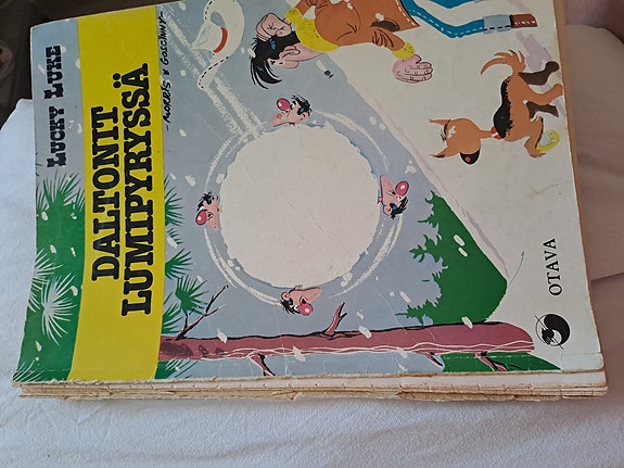 Lucky Luke Daltonit Lumivyöryssä