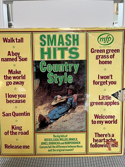 Smash Hits - Country Style, lp 1970