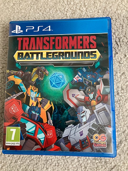Transformers Battlegrounds Playstation 4 Peli