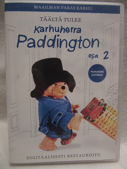 Karhuherra Paddington osa 2 dvd