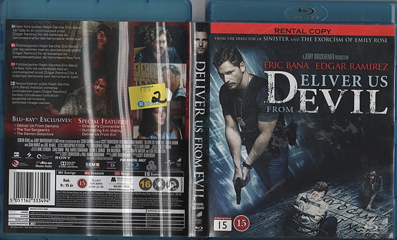 Deliver Us From Evil Blu-ray elokuva