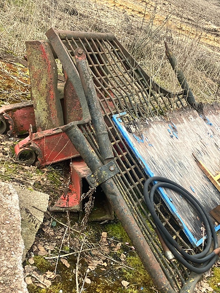 Metsäkärryn osat