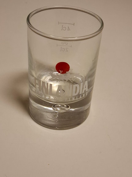 Finlandia vodka snapsilasi