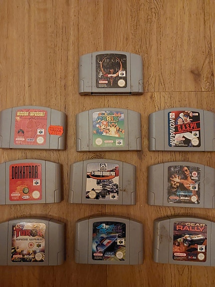 Nintendo 64 pelit pakettina