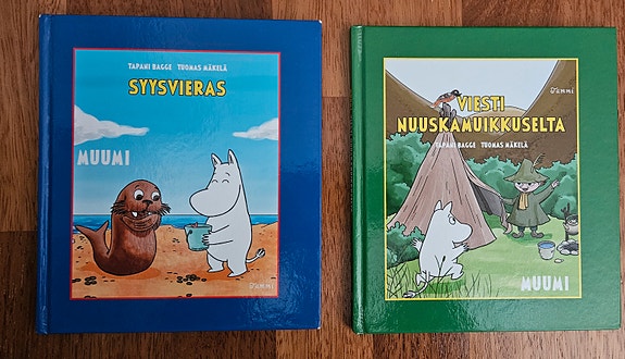 2x Muumi kirjoja