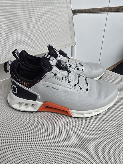 Ecco Biom C4 Boa Miesten Golfkengät Koko 43, Vaaleanharmaa.