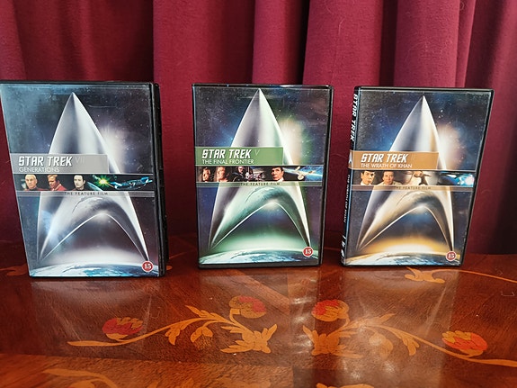 Star Trek DVD elokuvat