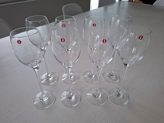 Iittala Aurora valkoviinilasit 8kpl