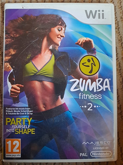 Zumba fitness 2 wii peli