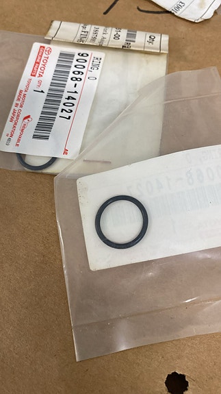 Toyota O-rengas 90068-14027