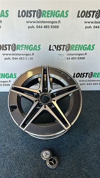 5x112 R18 kr66,6 8,5 et52 MB AMG alkuperäinen vanne