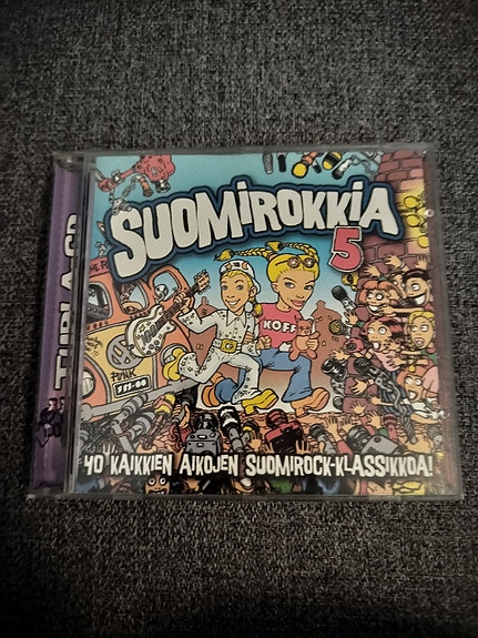 Suomirokkia 5 / 2 CD:tä