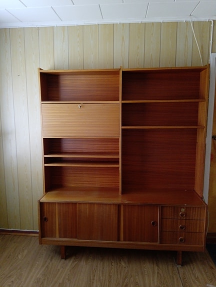 Vintage Teak Kirjahylly 60-luku. Tai senkki osa.