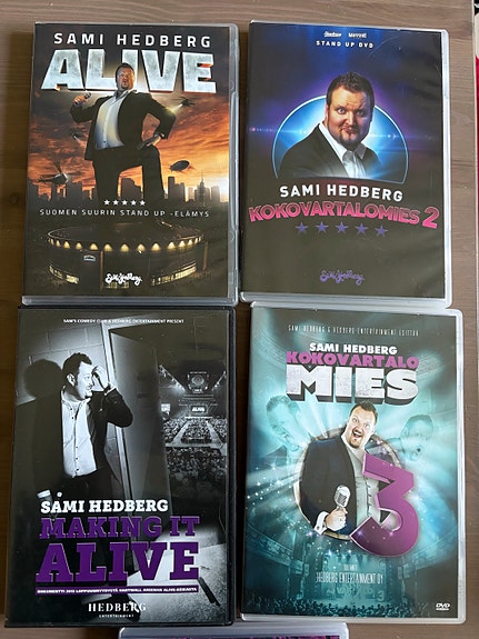 Sami Hedberg stand up dvd 5kpl