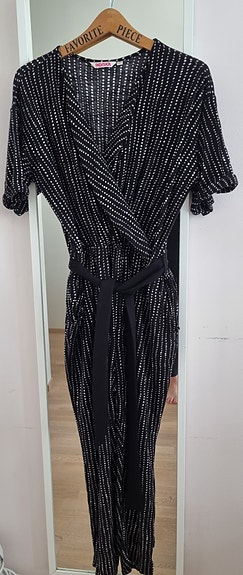 Indiska musta jumpsuit, L