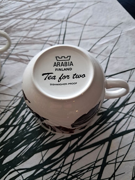 Tea for two - hurmaava teeastiasto.
