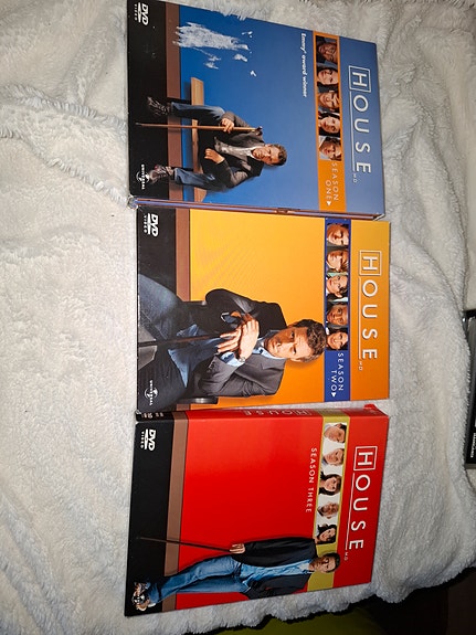House DVD Kausi 1-3 TV-sarja