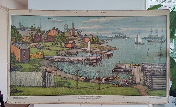 Koulutaulu Ahvenanmaa