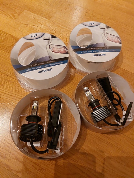Autoline led h7 polttimot
