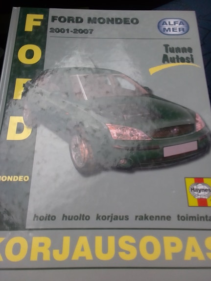 Ford Mondeo 2001-2007 korjausopas bensa diesel