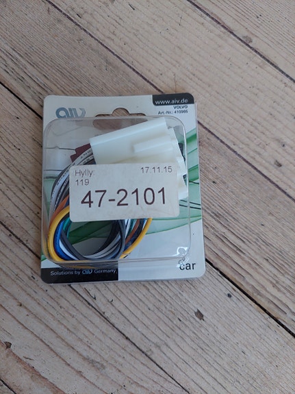 Iso autoradio adapter Volvolle