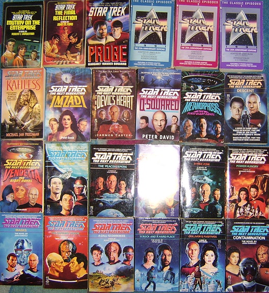Star trek enkkupokkareita
