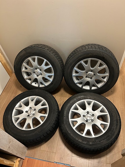 5x112 17” aluvanteet hyvillä kitkarenkailla