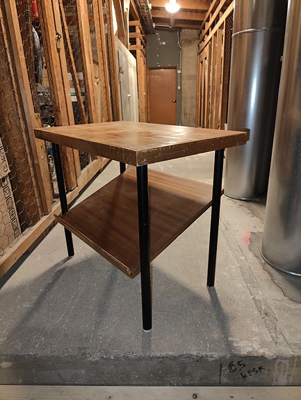 Vintage teak taso