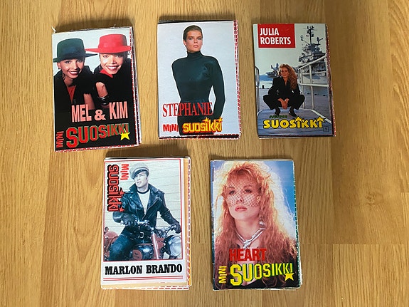 Minisuosikit Mel & Kim Stephanie Julia Roberts Marlon Brando Heart