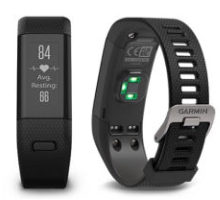 Garmin Vivosmart HR aktiivisuusranneke musta