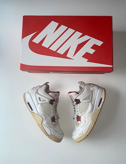 Jordan 4 Metallic Red Koko EU 43 / US 9.5