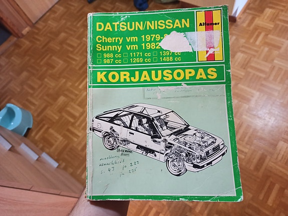 Datsun/Nissan korjauskäsikirja