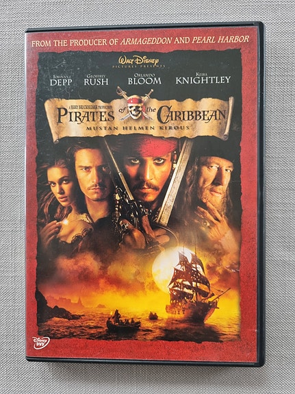 DVD Mustan helmen kirous - Pirates of the Caribbean 1